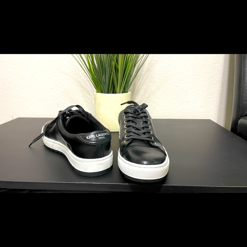 Karl Lagerfeld size ten shoe. Barely worn